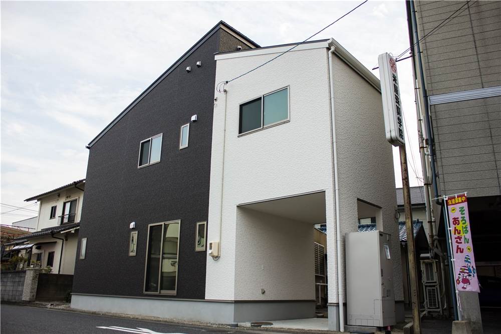 設計から施工まで手がけた新築住宅の外観